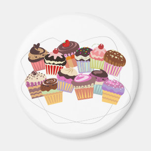 Íman Paraíso dos cupcakes