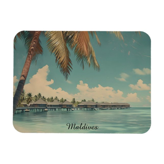 Íman Paraíso Tropical das Maldivas – Escape de Luxo na  (Horizontal)