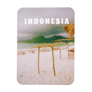 Íman Paraíso Tropical Lombok Indonésia Impressão 