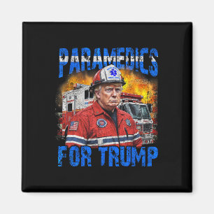 Íman Paramedico Para Bombeiro Engraçado Trump