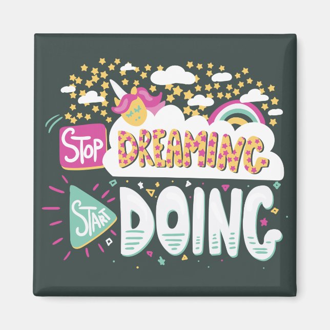 Íman Parar de Sonhar, Começar A Fazer Floresta Verde (Frente)