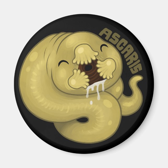 Íman PARASITAS: Ascaris (Frente)