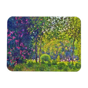 Íman Parc Monceau Claude Monet