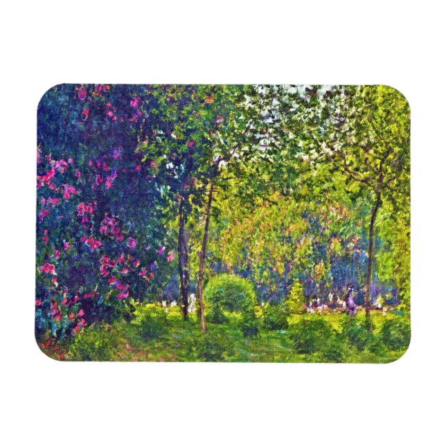 Íman Parc Monceau Claude Monet (Horizontal)