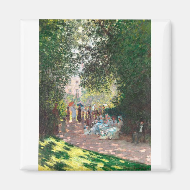 Íman Parc Monseau, de Claude Monet (Frente)