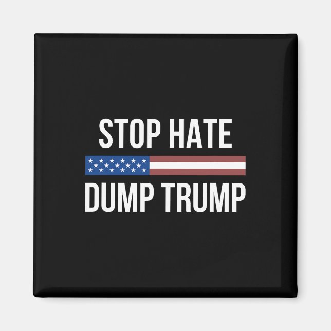 Íman Pare com o Ódio - Derrube Trump -  (Frente)