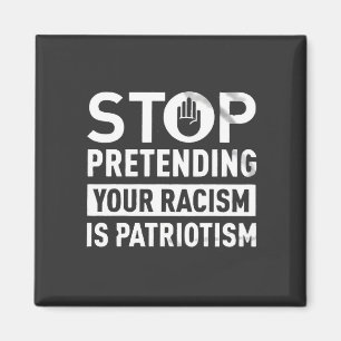 Íman Pare de fingir que seu racismo é patriotismo