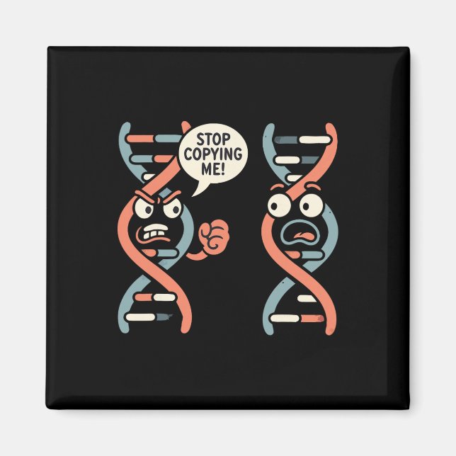 Íman Pare de Me Copiar Professor de Biologia de DNA de  (Frente)