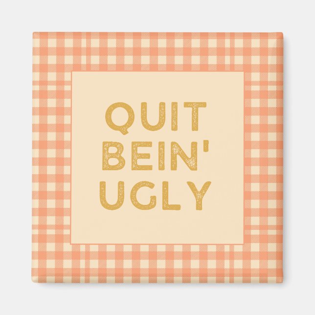 Íman Pare de ser feia com o país (Frente)