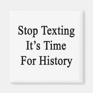 Íman Pare Texting que é hora para a história