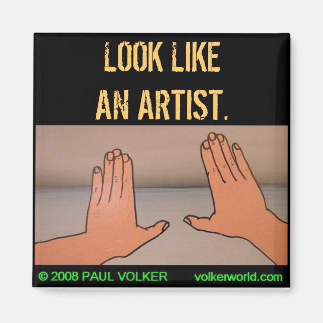 ÍMAN PARECE UM ARTISTA. 3,00 (Frente)