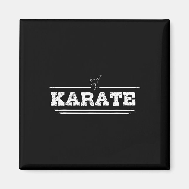 Íman Parecem Perplexos, Karate Gift, Para Karateka (Frente)