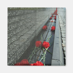 Íman Parede do memorial dos veteranos de Vietnam