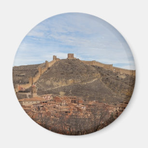Íman Paredes Albarracín da catedral e da cidade,