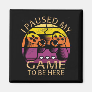 Íman Parei Meu Jogo Para Estar Aqui