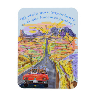 Íman pareja de viaje