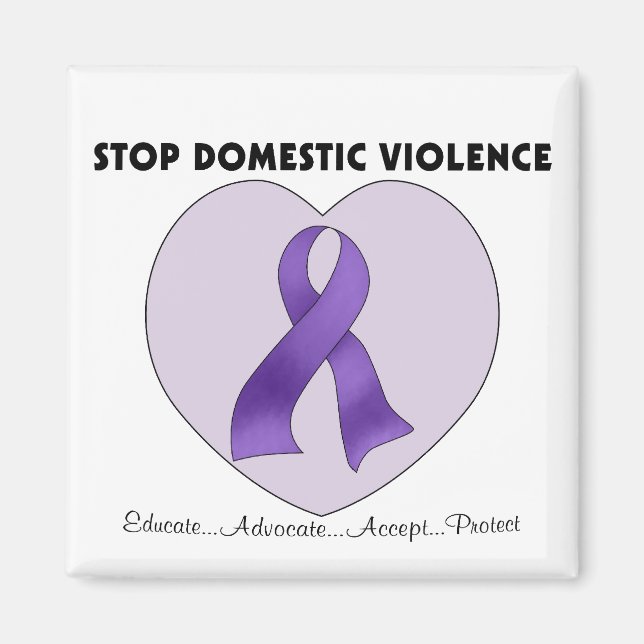 Íman Parem com a violência doméstica (Frente)