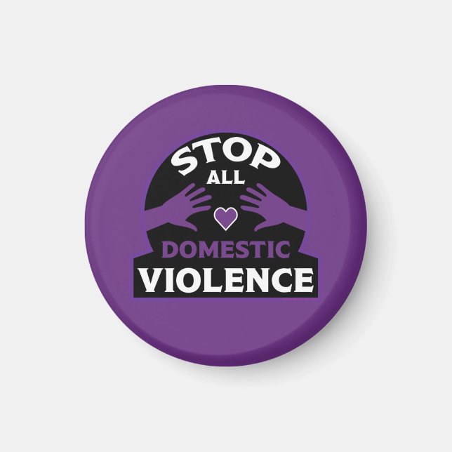 Íman Parem com a violência doméstica (Frente)