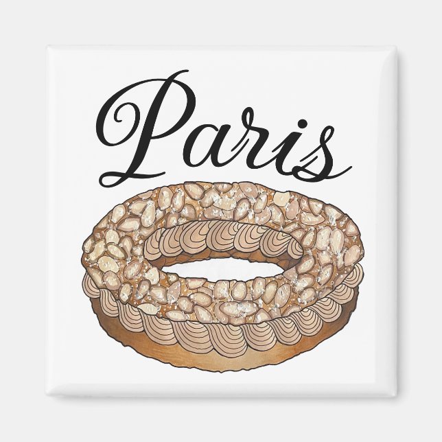 Íman Paris Brest Choux Paossserie French Patisserie Fra (Frente)