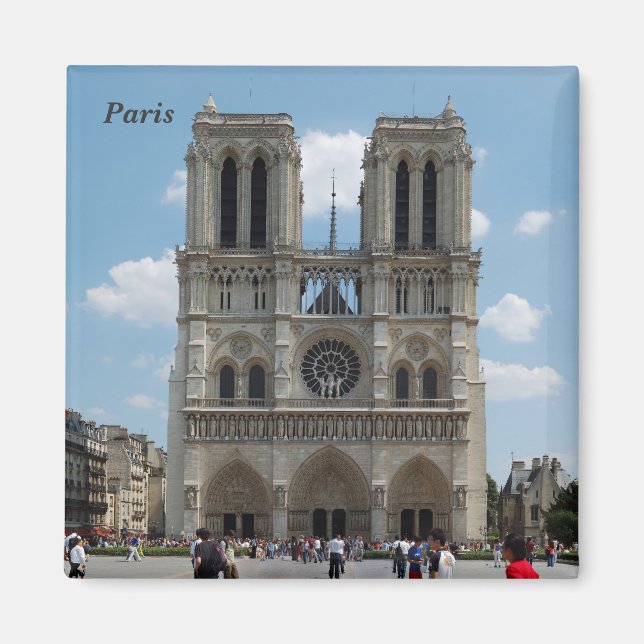 Íman Paris - Cath�drale Notre-Dame - (Frente)