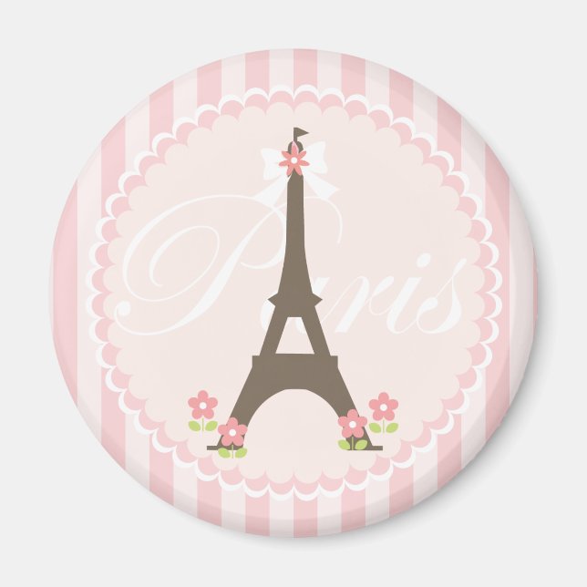 Íman Paris em Primavera Girly (Frente)