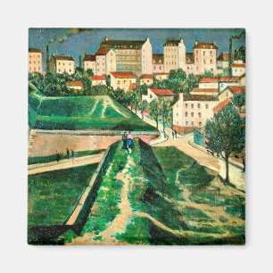 Íman Paris Fortificação por C.R.W. Nevinson, 1913