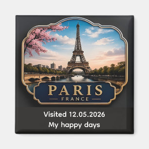 Íman 🧲 Paris França Viagem Lembrança Férias Memória 🗼