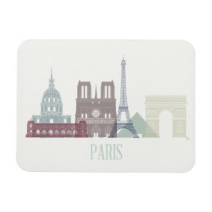 Íman Paris Skyline