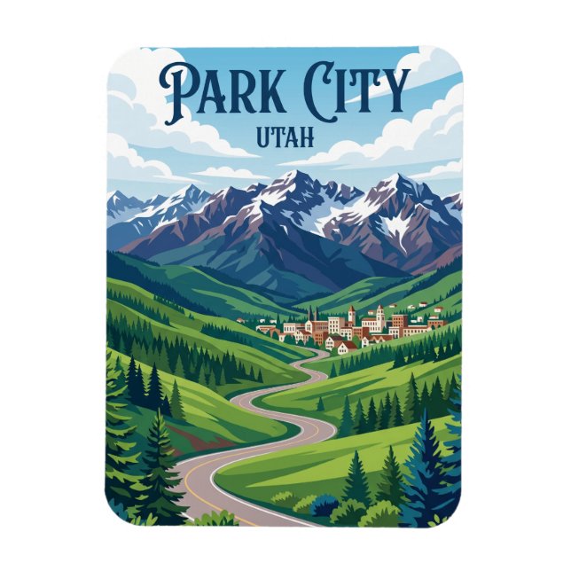 Íman Park City EUA (Vertical)