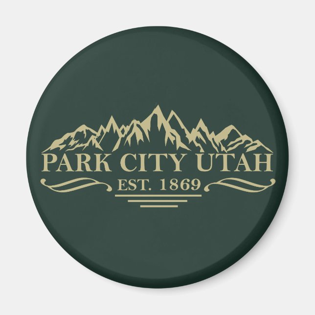 Íman Park City Utah (Frente)