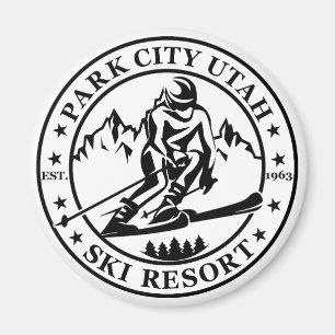 Íman Park City Utah — estância de esqui
