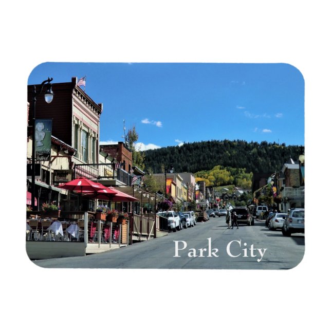 Íman Park City, Utah Magnet (Horizontal)