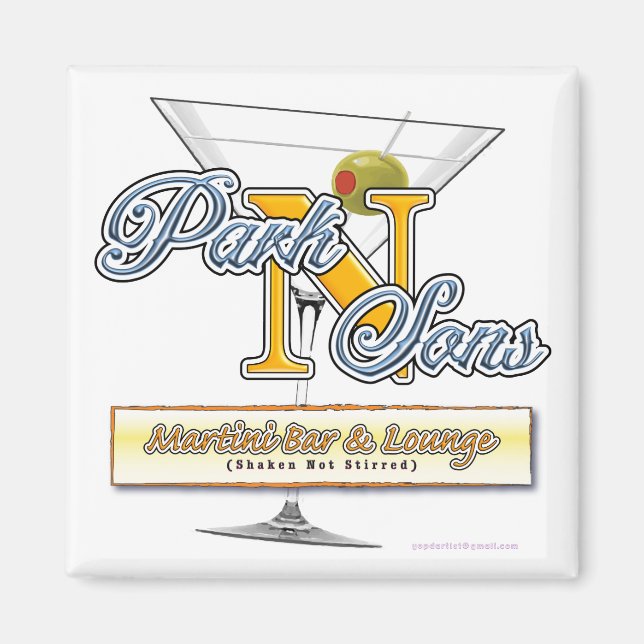 Íman Parkinsons Humor (Frente)