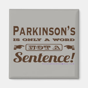 Íman Parkinsons não é marrom para sentenças