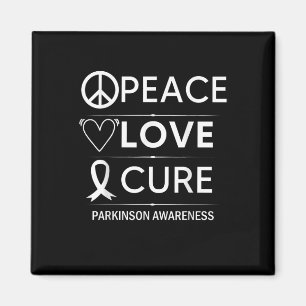 Íman Parkinsons: Sensibilização para a paz, paz e paz