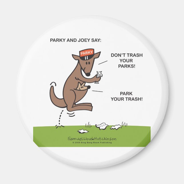 Íman Parky & Joey (Frente)