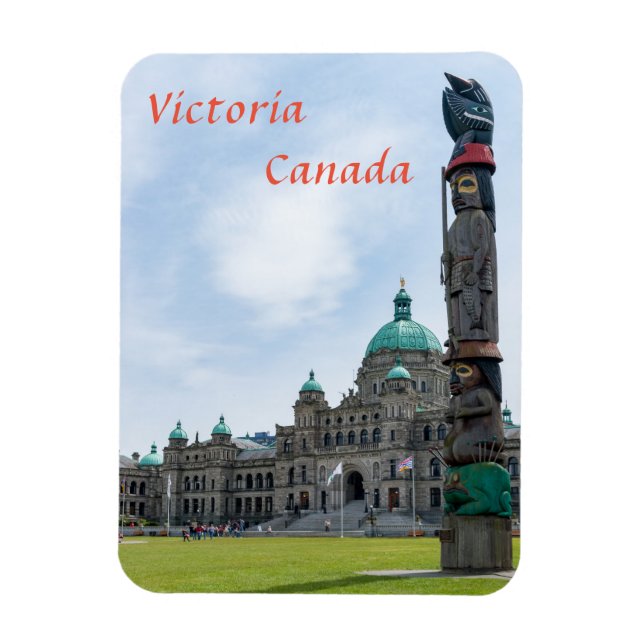 Íman Parlamento da Colúmbia Britânica - Vitória, Canadá (Vertical)