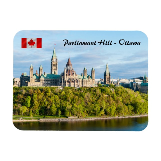 Íman Parlamento Hill em Ottawa (Horizontal)