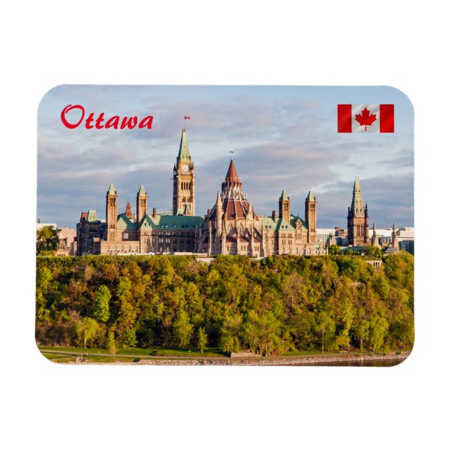 Íman Parliament Hill em Ottawa (Horizontal)