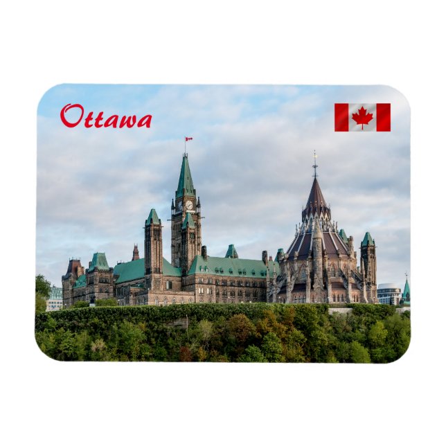 Íman Parliament Hill em Ottawa (Horizontal)