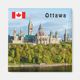 Íman Parliament Hill em Ottawa - Ontário, Canadá