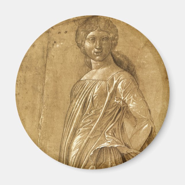 Íman Parnassus, dançando musa de Andrea Mantegna (Frente)