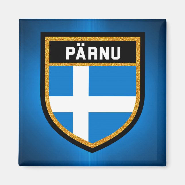 Íman Pärnu Flag (Frente)