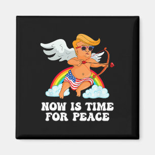 Íman Paródia Engraçada do Cupido Trump - Agora é o Mome