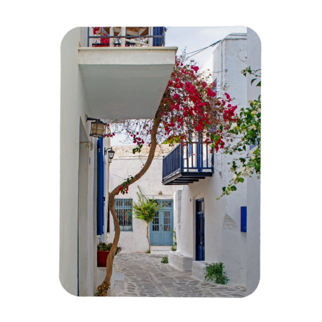 Íman Paros Parikia Alley de Verão (Vertical)