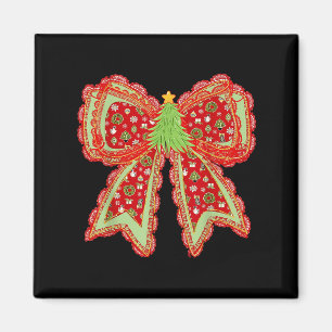 Íman Parppy Xmas Coquette Lace Feliz Bright Natal