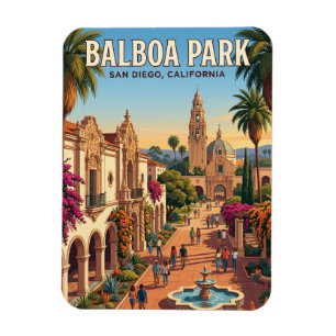 Íman Parque Balboa Califórnia