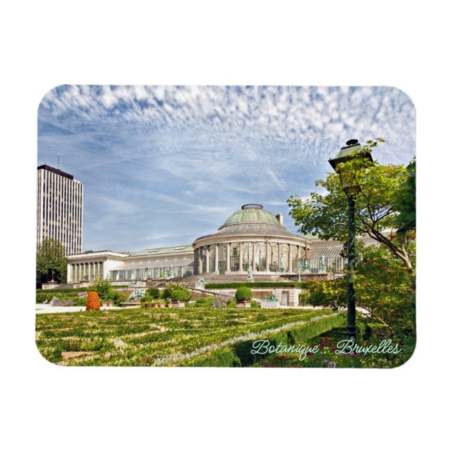 Íman parque Botanique em Bruxelas (Horizontal)