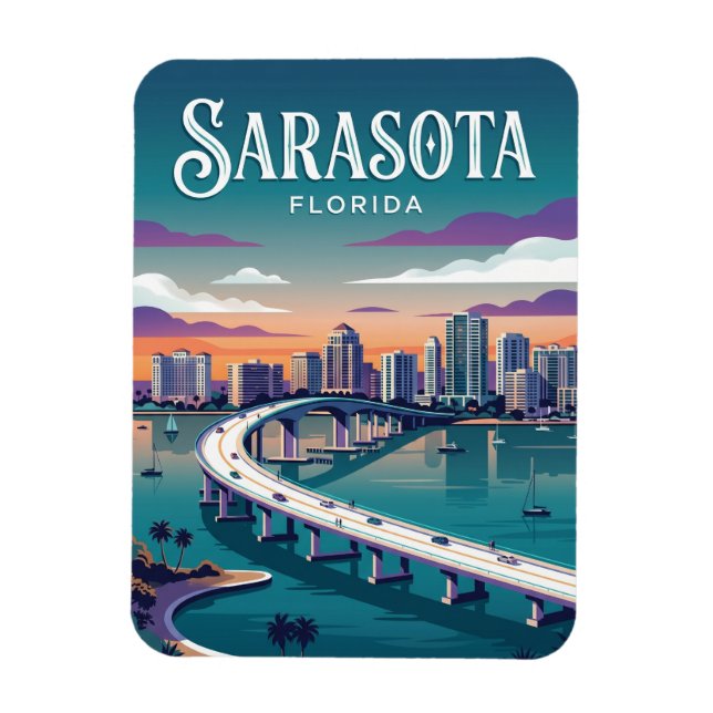 Íman Parque da Orla de Sarasota EUA (Vertical)