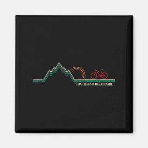Íman Parque de Bicicletas Highland New Hampshire Mounta